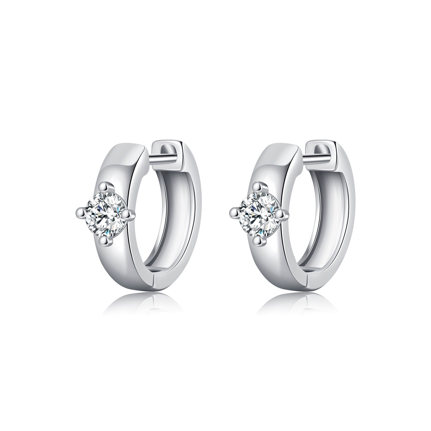 Vallière Solène Huggie Earrings