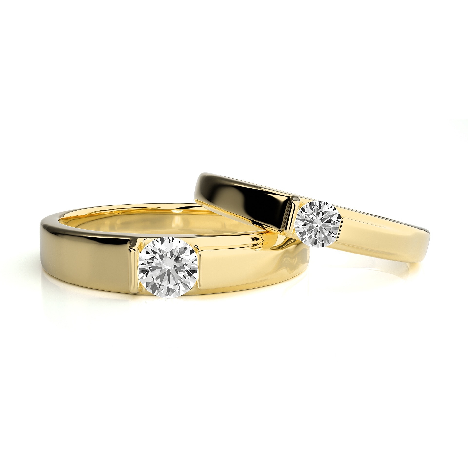Éternelle Promise Couple Rings
