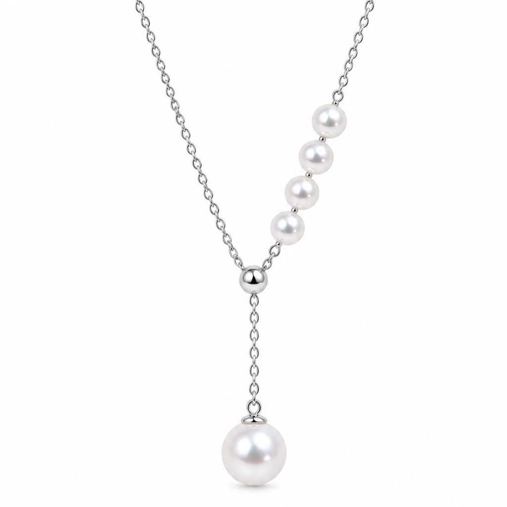 Céleste Freshwater Pearl Drop Necklace